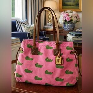 Vintage Dooney & Bourke Bag in RARE Color and Pattern